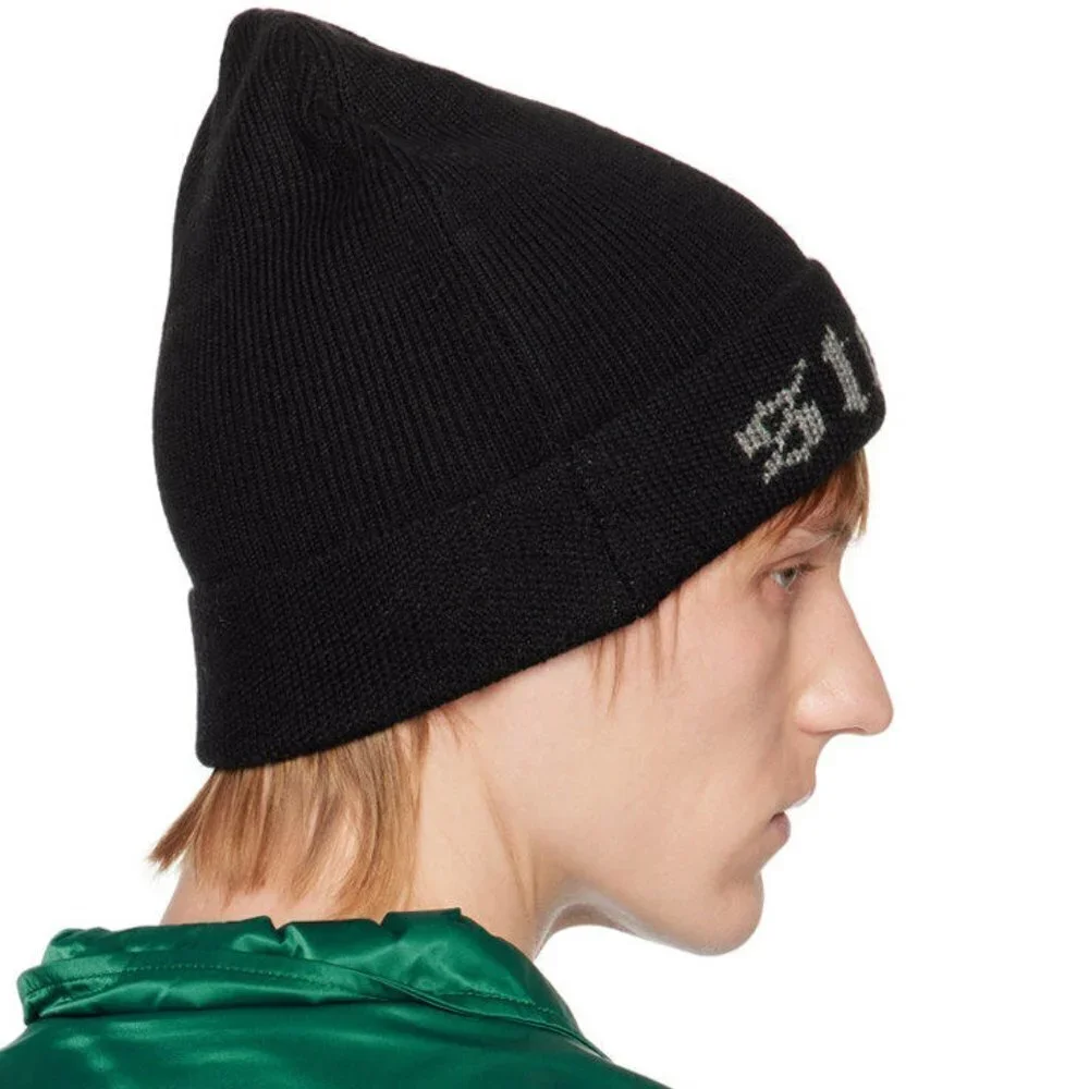 STOLEN GIRLFRIENDS CLUB Black Gothic Beanie - NEW